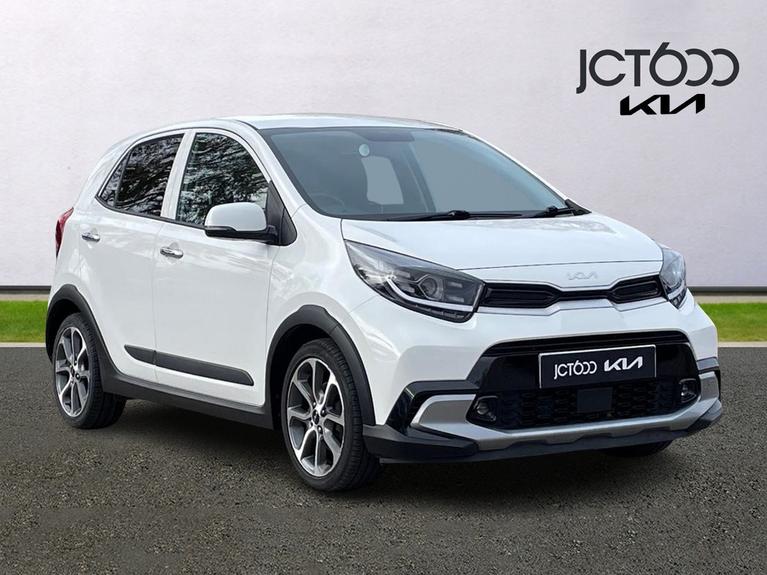 Used 2023 KIA Picanto 1.0 DPi X-Line S Hatchback 5dr Petrol AMT Euro 6 (s/s) (66 bhp) White at JCT600