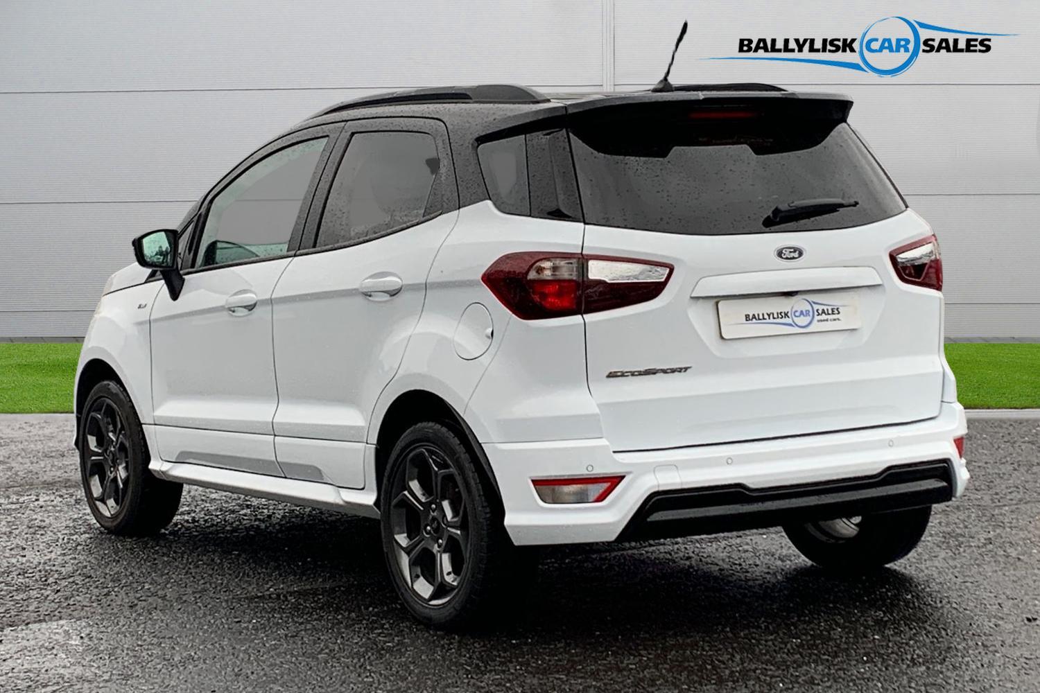 2018 Ford EcoSport 1.5 TDCi 100PS ST-Line in White with 88K + New Timing Belt Fitted - vehicle photo 2 for sale on PureCar