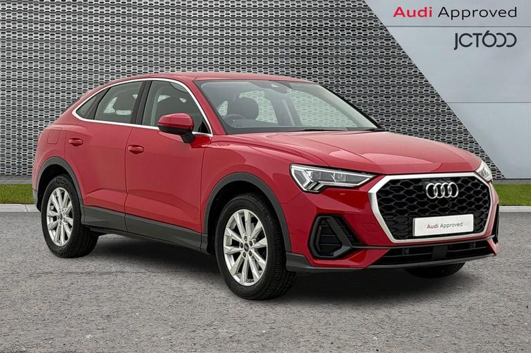 Used 2022 AUDI Q3 1.5 TFSI CoD 35 Sport Sportback 5dr Petrol S Tronic Euro 6 (s/s) (150 ps) Red at JCT600