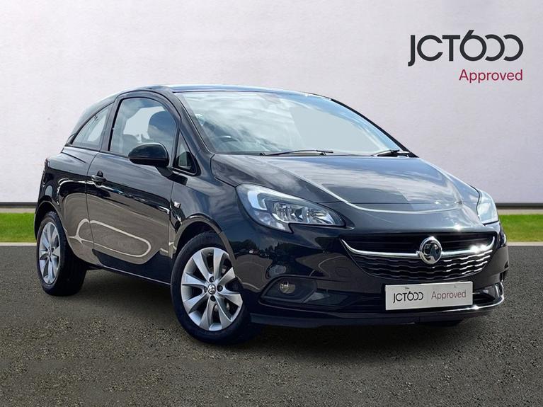 Used 2018 VAUXHALL Corsa 1.4i ecoTEC Energy Hatchback 3dr Petrol Manual Euro 6 (75 ps) Black at JCT600