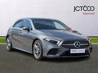 2018 MERCEDES-BENZ A Class 2.0 A250 AMG Line (Premium Plus) Hatchback 5dr Petrol 7G-DCT Euro 6 (s/s) (224 ps) at JCT600