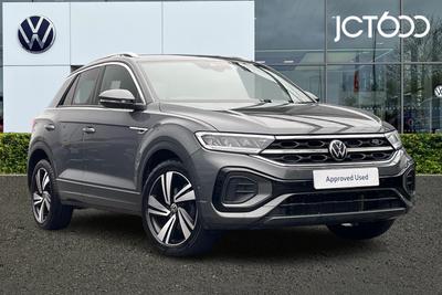 2022 VOLKSWAGEN T-Roc 1.5 TSI R-Line SUV 5dr Petrol DSG Euro 6 (s/s) (150 ps) at JCT600