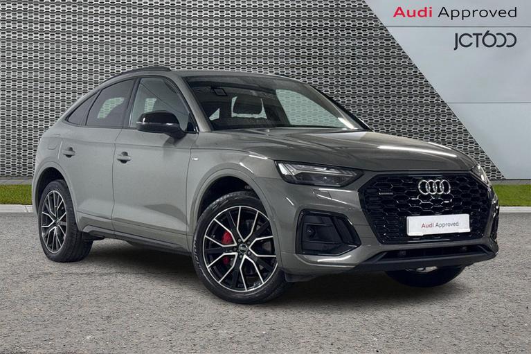 Used 2022 AUDI Q5 2.0 TDI 40 Edition 1 Sportback 5dr Diesel S Tronic quattro Euro 6 (s/s) (204 ps) Grey at JCT600