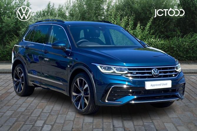 VOLKSWAGEN Tiguan. TSI R-Line SUV 5 puertas Gasolina DSG Euro £ , , millas Azul insurance brokers VOLKSWAGEN Tiguan. TSI R-Line SUV 5 puertas Gasolina DSG Euro £ , , millas Azul