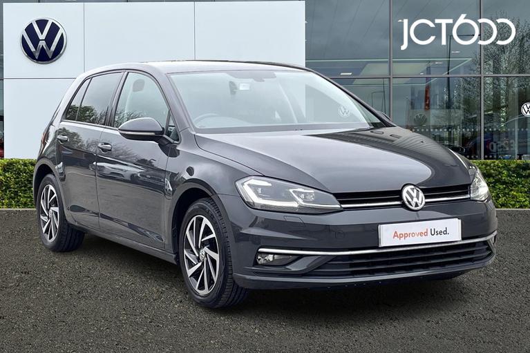 Used 2019 VOLKSWAGEN Golf 1.6 TDI Match Edition Hatchback 5dr Diesel Manual Euro 6 (s/s) (115 ps) Grey at JCT600