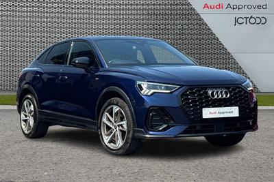 2021 AUDI Q3 2.0 TFSI 40 Black Edition Sportback 5dr Petrol S Tronic quattro Euro 6 (s/s) (190 ps) at JCT600