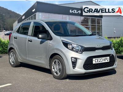 Used 2023 Kia PICANTO 1.0 DPi 1 Hatchback 5dr Petrol Manual Euro 6 (s/s) (66 bhp) Silver at Gravells