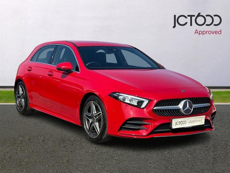 Used 2018 Mercedes-Benz A Class A200 AMG Line Premium 5dr Jupiter Red at JCT600