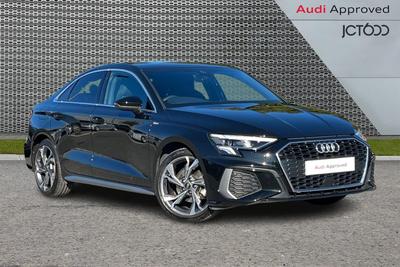 2024 AUDI A3 1.5 TFSI 35 S line Saloon 4dr Petrol S Tronic Euro 6 (s/s) (150 ps) at JCT600