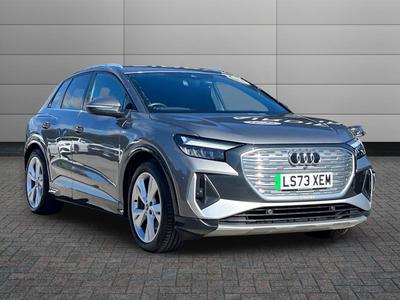 Used 2023 Audi Q4 e-tron 40 S line Auto 5dr 82kWh at Sinclair Direct
