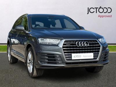 2017 AUDI Q7 3.0 TDI V6 S line SUV 5dr Diesel Tiptronic quattro Euro 6 (s/s) (218 ps) at JCT600