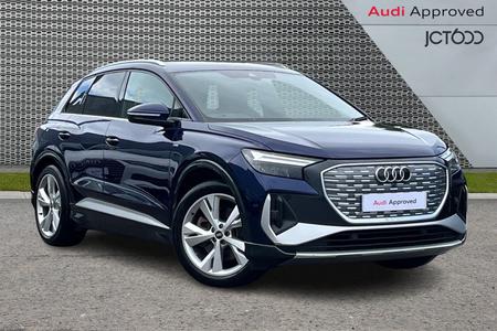 2023 AUDI Q4 E TRON 40 S LINE SUV 5DR ELECTRIC AUTO 82KWH 204 PS PRICE 22,746... photo