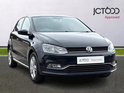 2017 VOLKSWAGEN Polo 1.2 TSI BlueMotion Tech Match Hatchback 5dr Petrol Manual Euro 6 (s/s) (90 ps) at JCT600