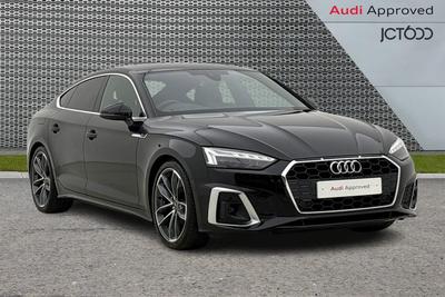 2023 AUDI A5 2.0 TDI 35 S line Sportback 5dr Diesel S Tronic Euro 6 (s/s) (163 ps) at JCT600