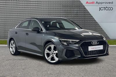 2021 AUDI A3 1.5 TFSI 35 S line Saloon 4dr Petrol S Tronic Euro 6 (s/s) (150 ps) at JCT600