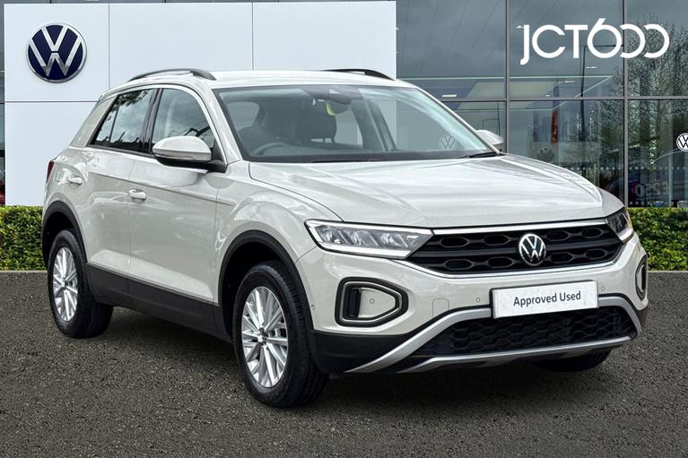 Used 2022 VOLKSWAGEN T-Roc 1.0 TSI Life 5dr Grey at JCT600