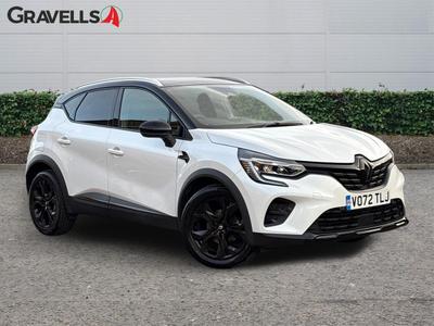 Used 2022 Renault CAPTUR 1.0 TCe Rive Gauche SE SUV 5dr Petrol Manual Euro 6 (s/s) (90 ps) WHITE/BLACK at Gravells