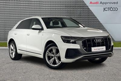 2019 AUDI Q8 3.0 TDI V6 50 S line SUV 5dr Diesel Tiptronic quattro Euro 6 (s/s) (286 ps) at JCT600