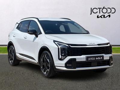 Used 2025 Kia Sportage 1.6 T-GDi DCT GT-LINE Fusion White at Kia Motors UK