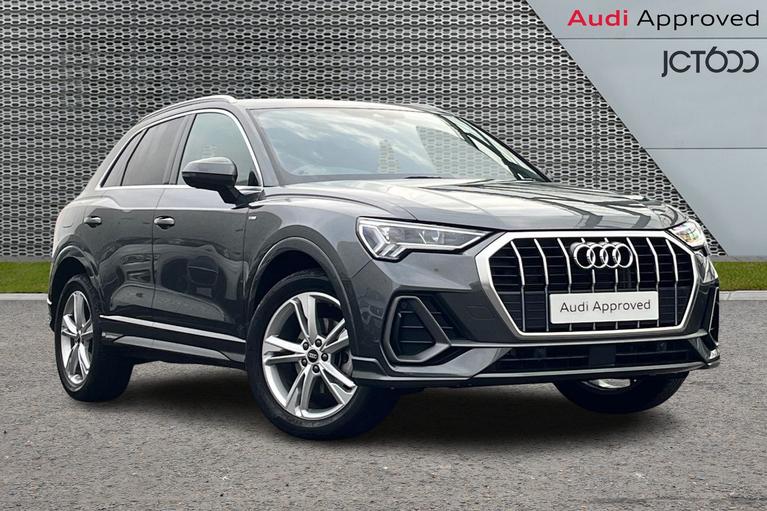 Used 2022 Audi Q3 1.5 TFSI CoD 35 S line SUV 5dr Petrol S Tronic Euro 6 (s/s) (150 ps) Grey at JCT600