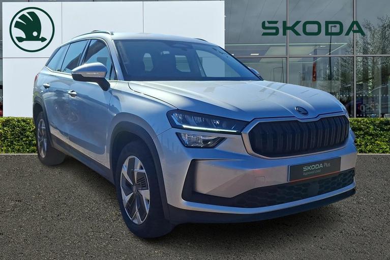 Used 2025 ŠKODA Kodiaq 2.0 TDI SE SUV 5dr Diesel DSG Euro 6 (s/s) (7 Seat) (150 ps) Brilliant Silver Metallic at JCT600