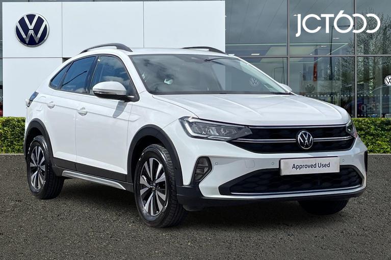 Used 2023 VOLKSWAGEN Taigo 1.0 TSI Life SUV 5dr Petrol Manual Euro 6 (s/s) (95 ps) White at JCT600