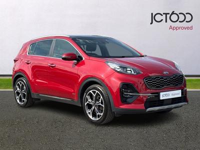 2021 Kia Sportage 1.6 T-GDi GT-Line S SUV 5dr Petrol DCT AWD Euro 6 (s/s) (174 bhp) at JCT600