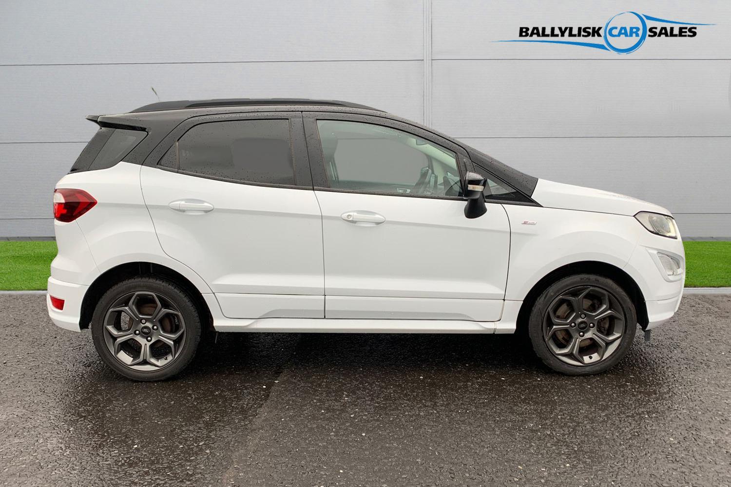 2018 Ford EcoSport 1.5 TDCi 100PS ST-Line in White with 88K + New Timing Belt Fitted - vehicle photo 3 for sale on PureCar