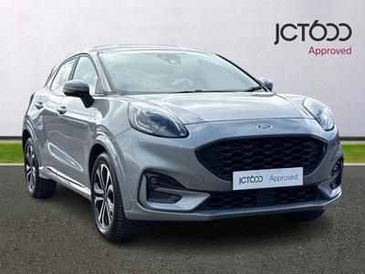 2022 FORD Puma 1.0T EcoBoost MHEV ST-Line SUV 5dr Petrol Hybrid Manual Euro 6 (s/s) (125 ps) at JCT600