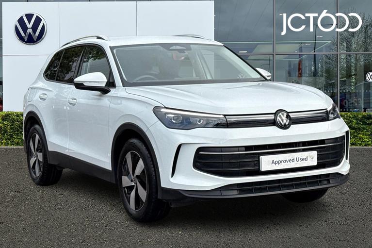 Used 2026 VOLKSWAGEN Tiguan 1.5 eTSI 150 Match 5dr DSG White at JCT600