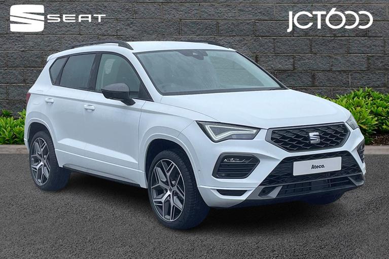 Used ~ SEAT Ateca 1.5 TSI 150 EVO FR SPORT DSG Glacier White at JCT600