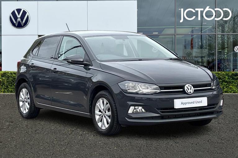 Used 2020 VOLKSWAGEN Polo 1.0 TSI Match Hatchback 5dr Petrol Manual Euro 6 (s/s) (95 ps) Grey at JCT600