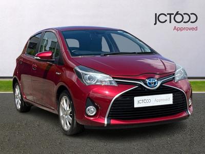 2016 TOYOTA Yaris 1.5 VVT-h Excel Hatchback 5dr Petrol Hybrid E-CVT Euro 6 (15in Alloy) (101 ps) at JCT600