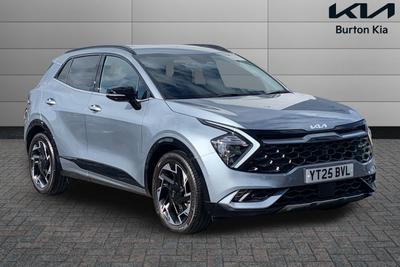 Used 2025 Kia Sportage 1.6 T-GDi 48V GT-LINE Lunar Silver at Kia Motors UK