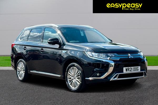 Used 2021 MITSUBISHI OUTLANDER 2.4 PHEV Dynamic 5dr Auto at easypeasy