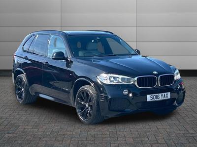 Used 2016 BMW X5 3.0 30d M Sport SUV 5dr Diesel Auto xDrive Euro 6 (s/s) (258 ps) at Sinclair Direct