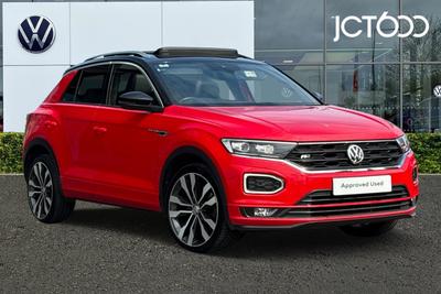 2018 VOLKSWAGEN T-Roc 1.5 TSI GPF EVO R-Line SUV 5dr Petrol Manual Euro 6 (s/s) (150 ps) at JCT600