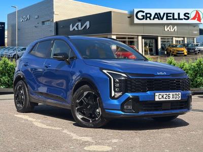 Used 2026 Kia Sportage 1.6 T-GDi DCT GT-LINE Blue Flame at Kia Motors UK