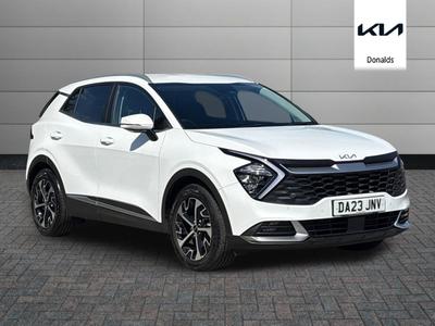 Used 2023 Kia Sportage 1.6 T-GDi ISG 3 Fusion White at Kia Motors UK