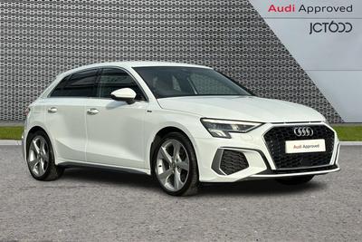 2020 AUDI A3 1.5 TFSI 35 S line Sportback 5dr Petrol Manual Euro 6 (s/s) (150 ps) at JCT600