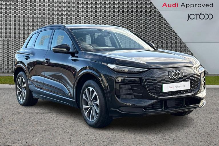 Used 2025 Audi Q6 E-Tron 100kWh Sport SUV 5dr Electric Auto quattro (388 ps) Black at JCT600