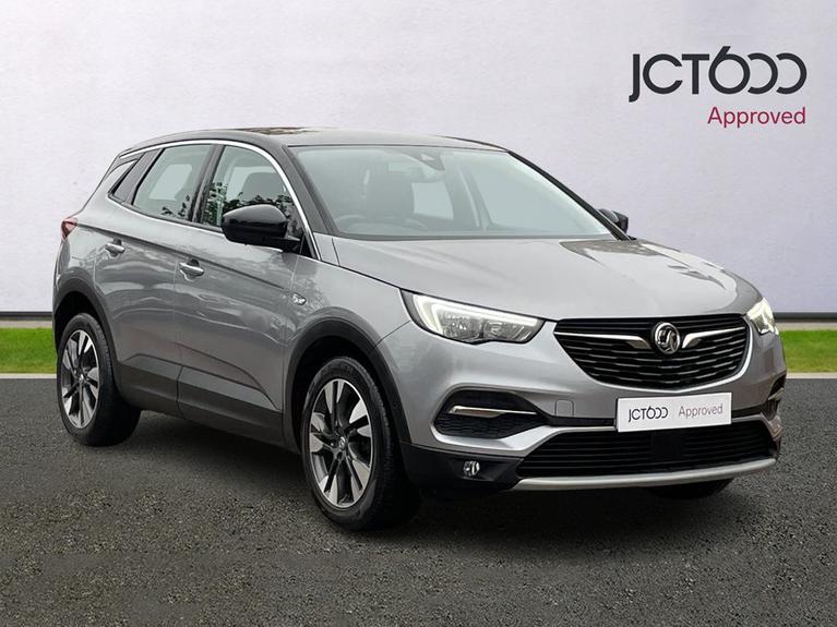 Used 2019 VAUXHALL Grandland X 1.2 Turbo GPF Sport Nav SUV 5dr Petrol Manual Euro 6 (s/s) (130 ps) Grey at JCT600