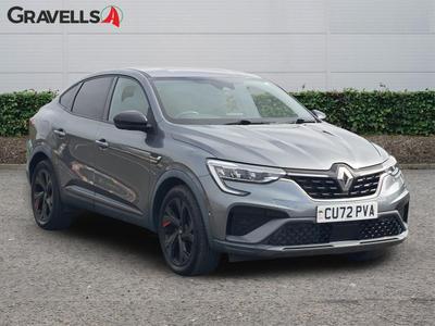 Used 2022 Renault Arkana 1.6 E-TECH r.s. line SUV 5dr Petrol Hybrid Auto 2WD Euro 6 (s/s) (145 bhp) Metallic Grey at Gravells
