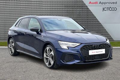 2024 Audi A3 1.5 TFSI 35 Black Edition Sportback 5dr Petrol S Tronic Euro 6 (s/s) (150 ps) at JCT600