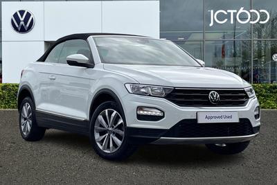 2021 VOLKSWAGEN T-Roc 1.5 TSI EVO Design Cabriolet 2dr Petrol DSG Euro 6 (s/s) (150 ps) at JCT600