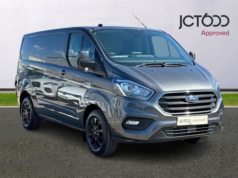 Used 2021 FORD Transit Custom 2.0 320 EcoBlue Limited Panel Van 5dr Diesel Manual L1 H1 Euro 6 (s/s) (185 ps) Grey at JCT600