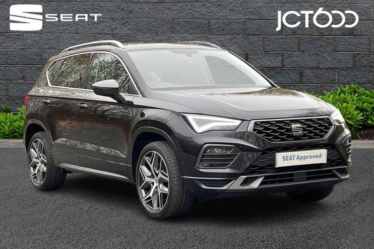 Used 2023 SEAT Ateca 1.5 TSI EVO FR Sport SUV 5dr Petrol Manual Euro 6 (s/s) (150 ps) Black at JCT600