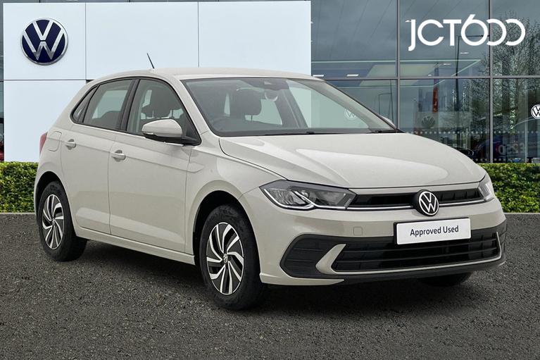 Used 2022 VOLKSWAGEN Polo 1.0 EVO Life Hatchback 5dr Petrol Manual Euro 6 (s/s) (80 ps) Ascot Grey at JCT600