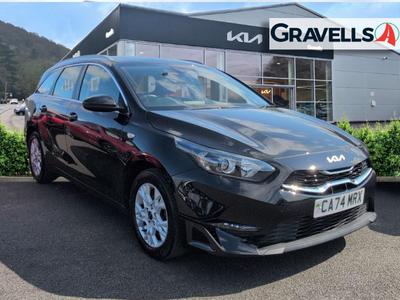 Used 2025 Kia CEED 1.5 T-GDi 2 Sportswagon 5dr Petrol Manual Euro 6 (s/s) (138 bhp) phantom black at Gravells