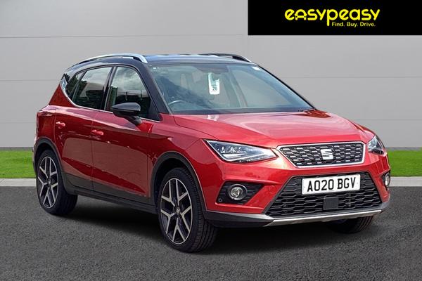 Used 2020 SEAT ARONA 1.0 TSI 115 Xcellence Lux [EZ] 5dr Emocion Red at easypeasy